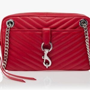 Rebecca Minkoff Red Quilted Crossbody Bag